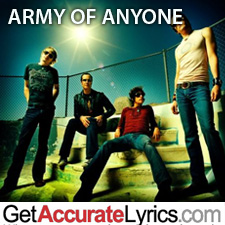 ARMY OF ANYONE Albums Database with Song Lyrics