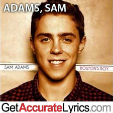 ADAMS, SAM Albums Database with Song Lyrics